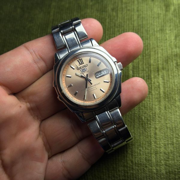 [WTS] Vintage Seiko 5 Superior - Rare Salmon Dial - 7S36-01…