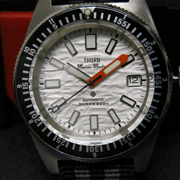 Thorn Marine Master Silver dial Timer Project Sapphire 40mm…