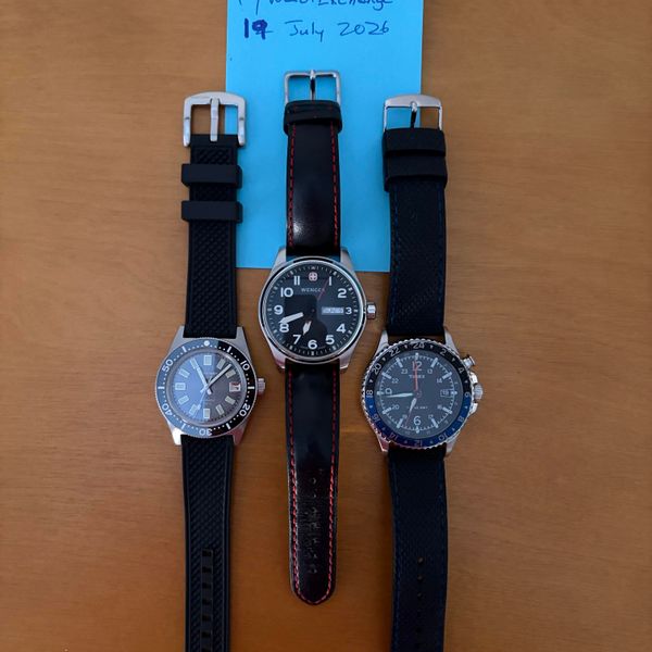[WTS] Value watches: Seestern, Timex, Wenger — $100 each