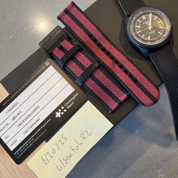 [WTS] Rare Christopher Ward Colchester C63 41mm Carbon Case…