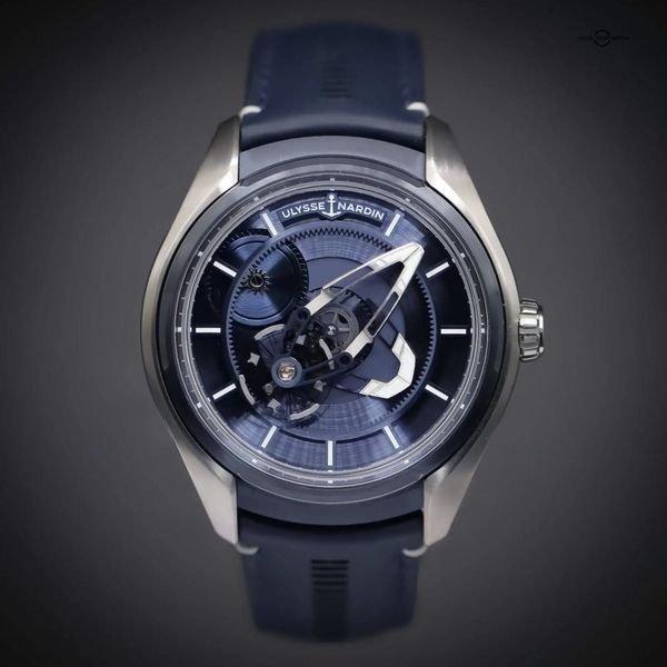 FS: ULYSSE NARDIN Freak X 43mm, Titanium Blue Dial Ref. 230…