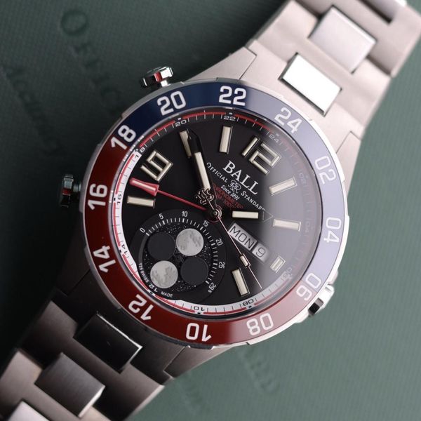 [WTS] 2025 Ball Roadmaster Marine GMT Moon Phase Titanium R…