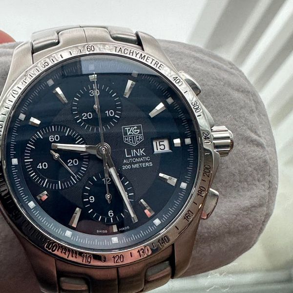[WTS] TAG Heuer Link Calibre 16 Chronograph - Snowed-In Sal…