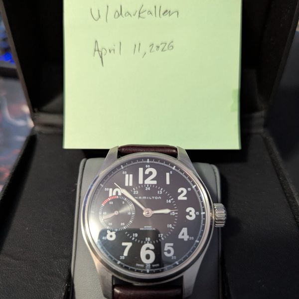 [WTS] Hamilton Khaki Field Officer Mechanical