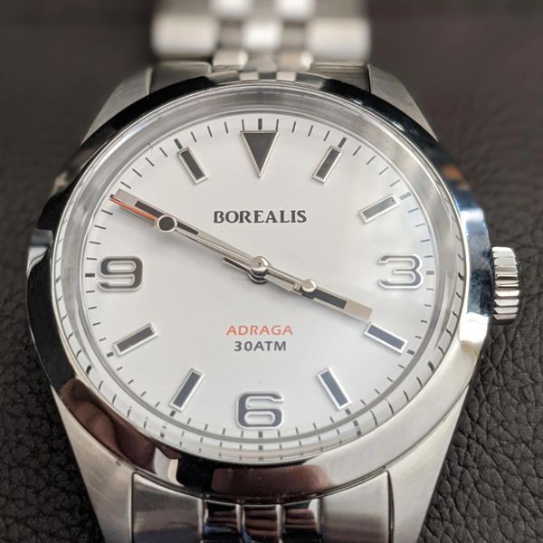 [WTS] Borealis Adraga White Dial