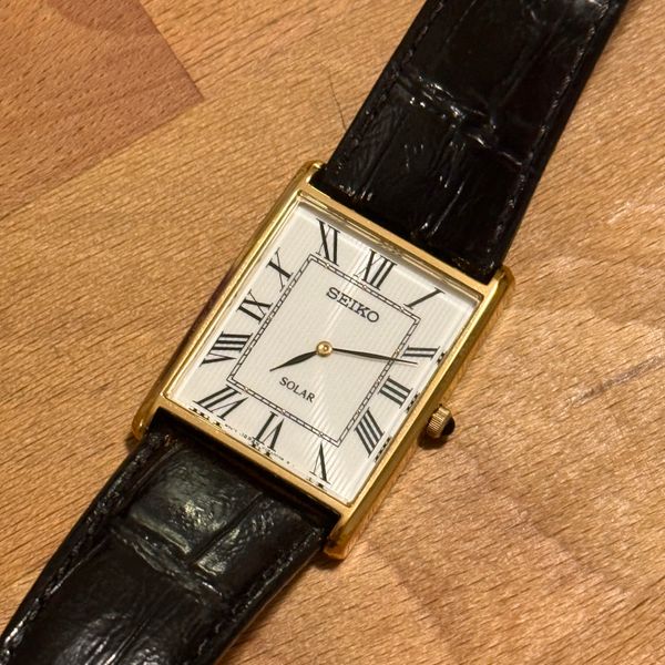 [WTS] Seiko SUP880 Solar Tank - $225