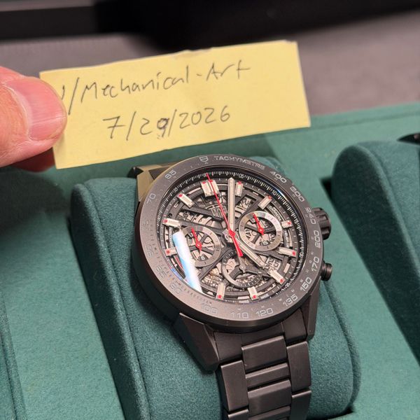 [WTS/WTT] TAG Heuer Carrera Chronograph Skeleton 45mm full …