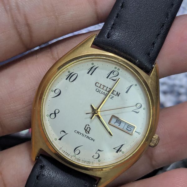 [WTS] SEPT 1979 - Citizen Quartz - Crystron CQ - Golden Cus…