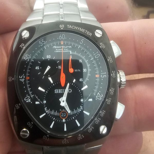 [WTS] SEIKO Sportura Kinetic Chronograph 7L22-0AD0 SNL015PC…