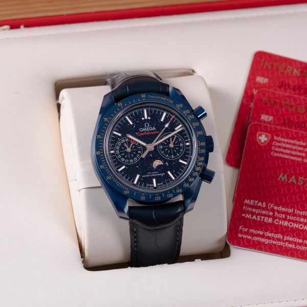 [WTS] Omega Blue Side of The Moon Aventurine Glass Dial - F…