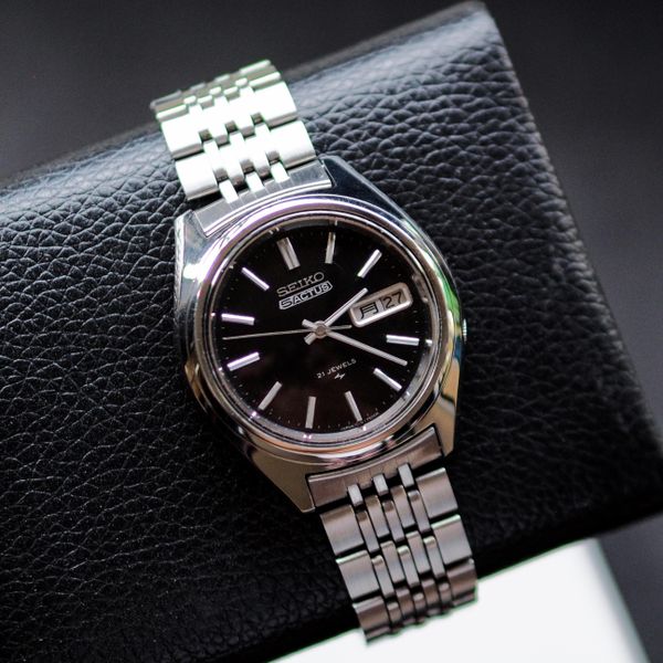 ​[WTS] Seiko 5 Actus 7019-7060 Black Dial