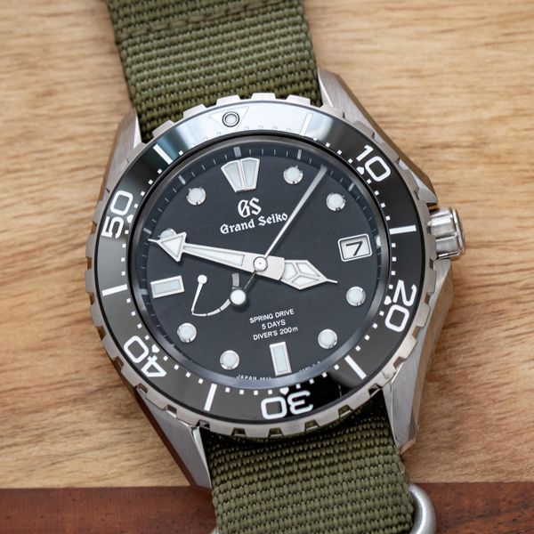 [WTS] Grand Seiko Evolution 9 SLGA015 "Black Stream" $5,999