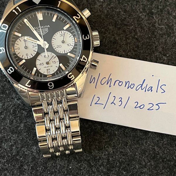 [WTS] Tag Heuer Autavia Calibre Heuer 02 Chronograph CBE211…