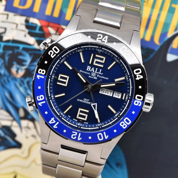 [WTS] Ball Roadmaster Marine GMT 40mm Titanium "Batman" Bla…