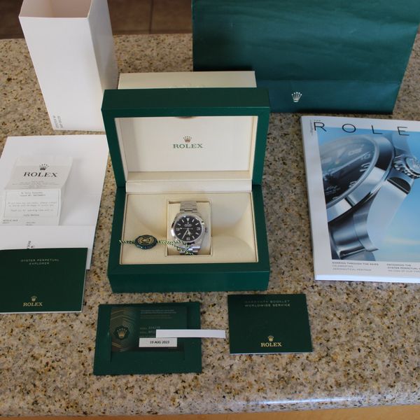 Rolex Explorer 1 (224270) New - Complete AD Package