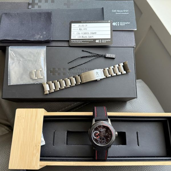 [WTS] LNIB Christopher Ward SH21 Abyss - rare!