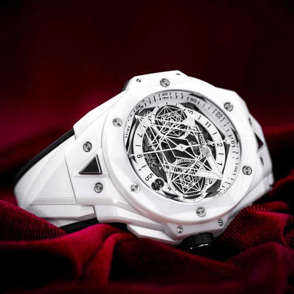 [WTS] Hublot Big Bang Sang Bleu II Unico White 45mm Box & P…