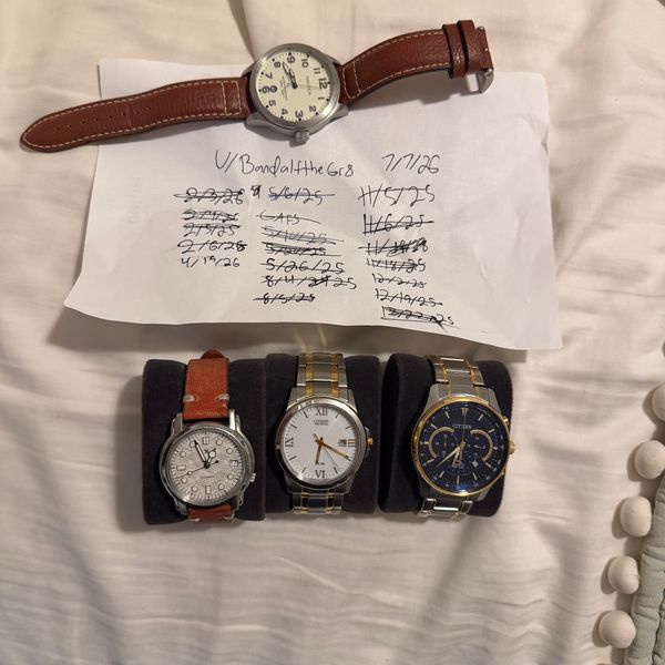 [WTS] Budget Options - Citizen, Seiko