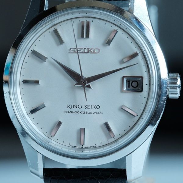 King Seiko 4402-8000, gut erhaltenes frühes Modell aus Nove…