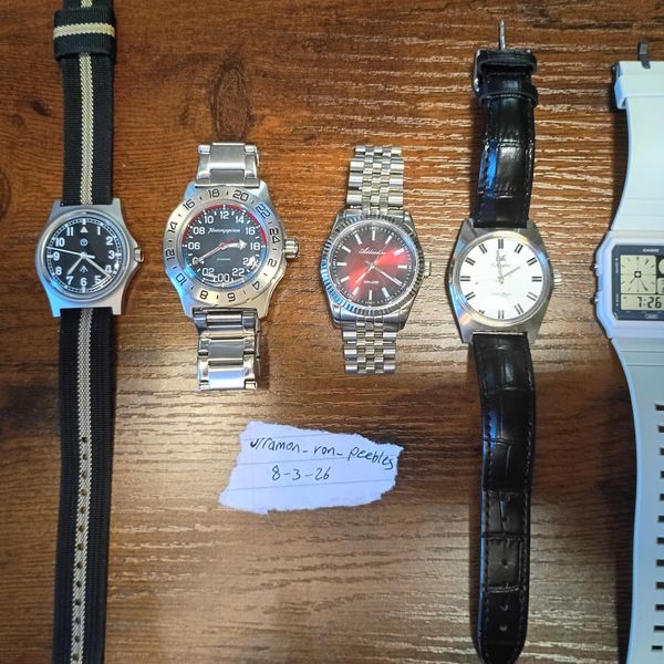 [WTS] Five cheap watches. Vostok! Casio! Addiesdive! Rdunae…