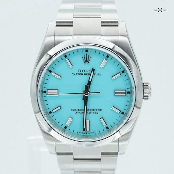 FS: 2026 Rolex Oyster Perpetual 36mm Tiffany Turquoise Dial…