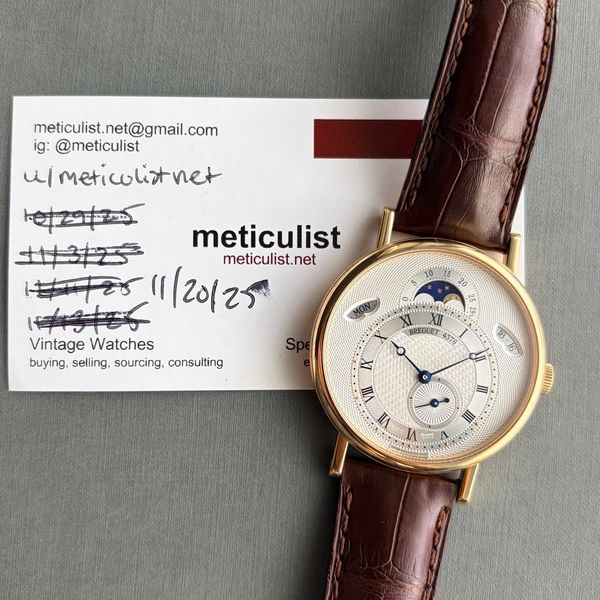 [WTS] Breguet Classique Day Date Moonphase 7337 Full Set