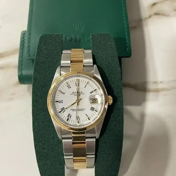 Rolex Date 15203 34mm acero y oro