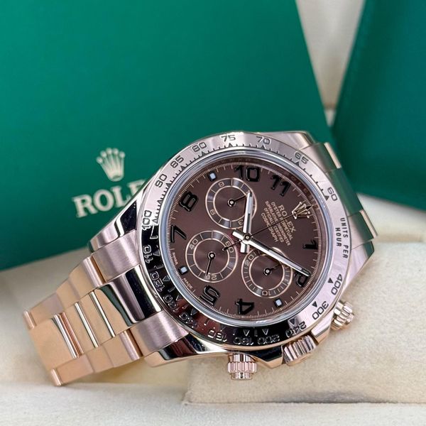 [WTS] Rolex Daytona Rose Gold with Chocolate Racing Dial 🍫🏎️
