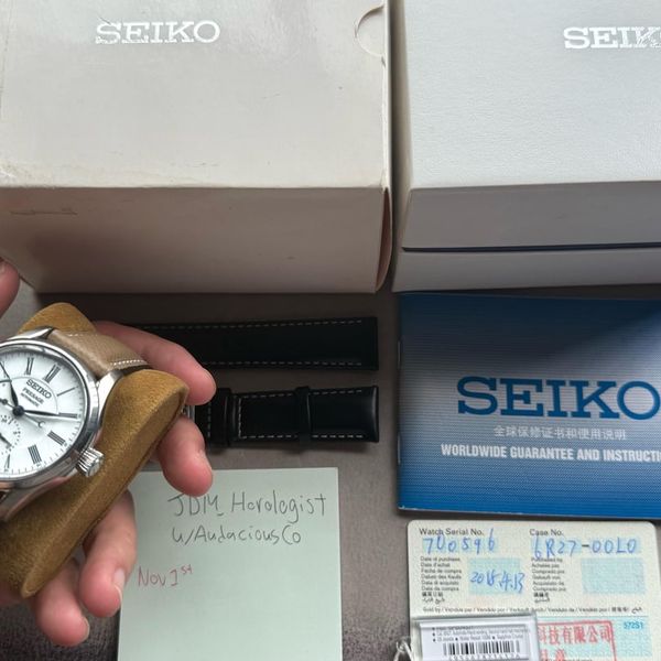 [WTS] Seiko Enamel Dial Ref.SPB045 ( Serviced / Box Papers …