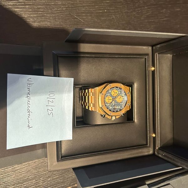 [WTS] AUDEMARS PIGUET Royal Oak Offshore “Brick” Yellow Gol…
