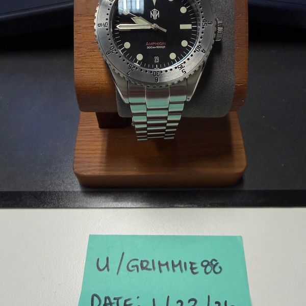 [WTS] NTH Amphion Commando Black with Date