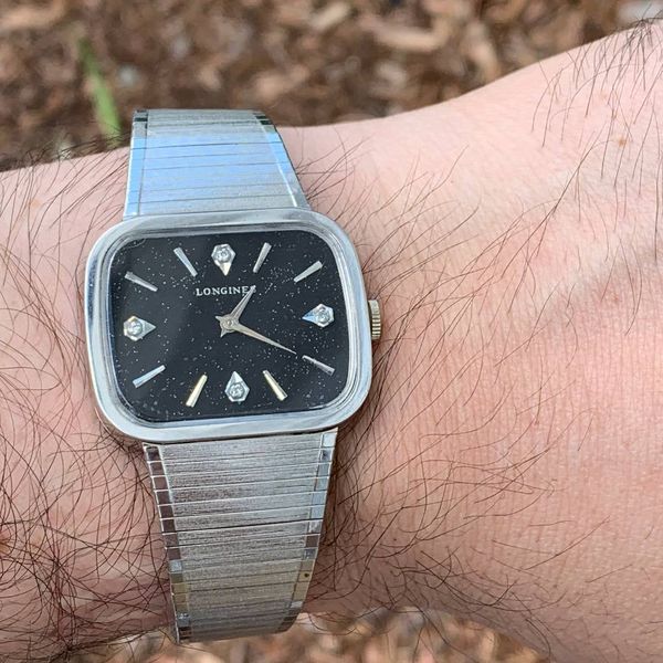 [WTS] Longines Diamond Black Dial 10K RGP Cal. 528, 70s, Pr…