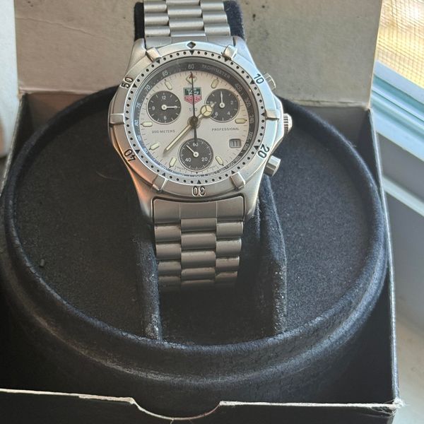 [WTS] MINT 90’s TAG Heuer 2000 Series Chronograph w gray di…