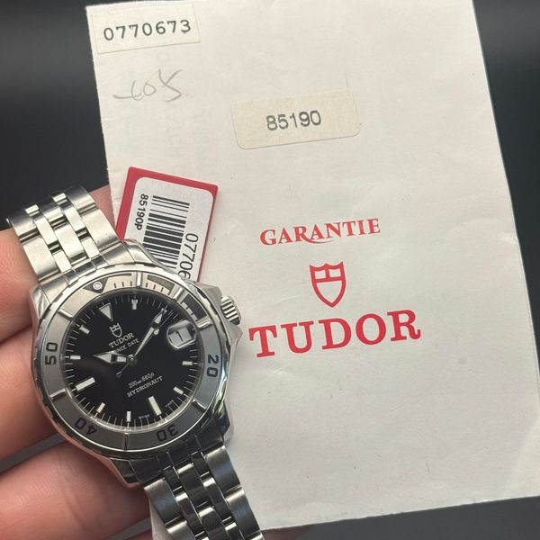 [WTS] Tudor Prince Date Hydronaut 85190 Papers $1,900 [USA]