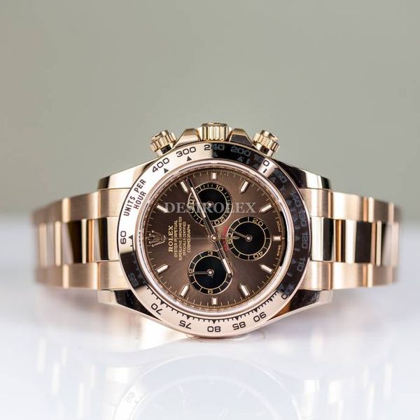 FSOT: BNIB Rolex 126505 Daytona Rose Gold CHOCOLATE Dial De…
