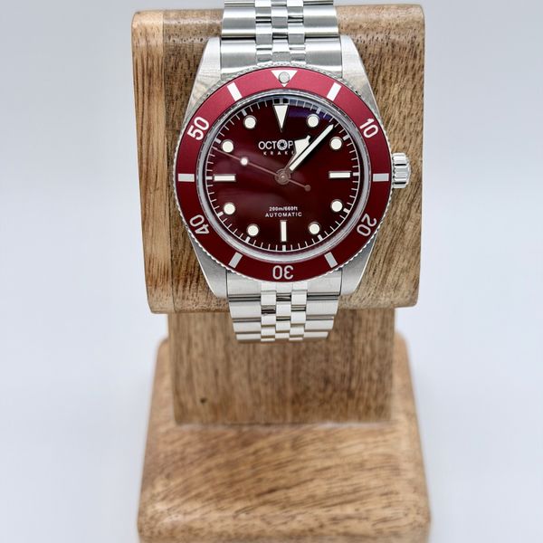FS Octopus Kraken BB54 Homage 37mm Red Dial / Red Bezel – F…