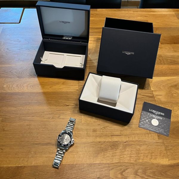 Longines Hydroconquest GMT Ref. L37904566 schwarz