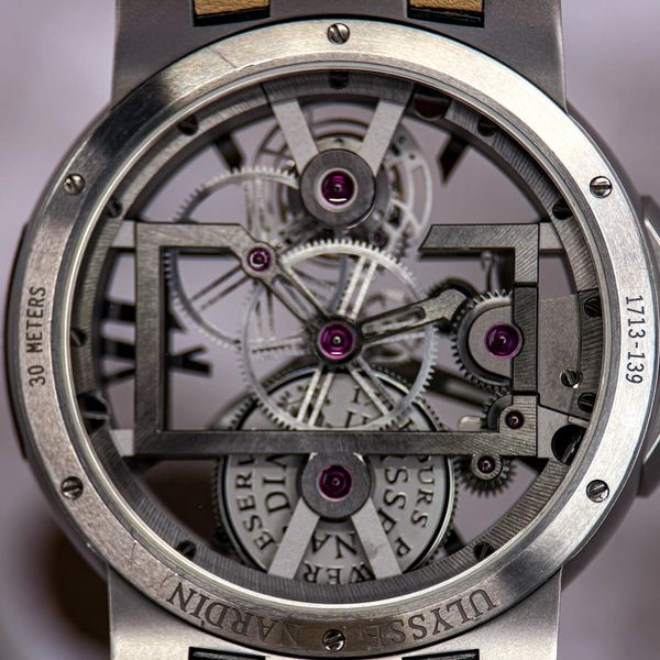 [WTS] Ulysse Nardin Executive Skeleton Tourbillon Titanium …