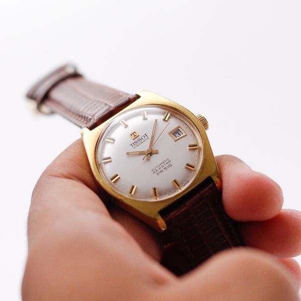 [WTS] Serviced 1970s Tissot PR-516 Seastar Gold Toned Men's…