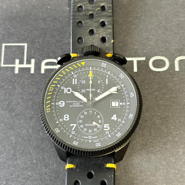 Hamilton Khaki AViation Takeoff Automatic Pilot Bullhead Ed…