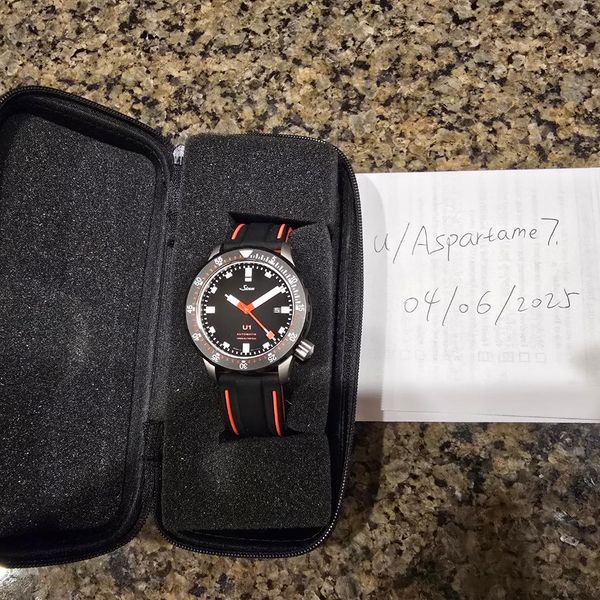 [WTS] Sinn U1 SDR Tegimented with aftermarket straps and ot…