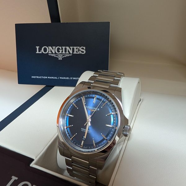 [WTS] Longines Conquest 41mm Blue (L38304926) - Full Kit w/…