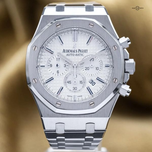 FS: Audemars Piguet Royal Oak Chrono 41mm Steel White Silve…