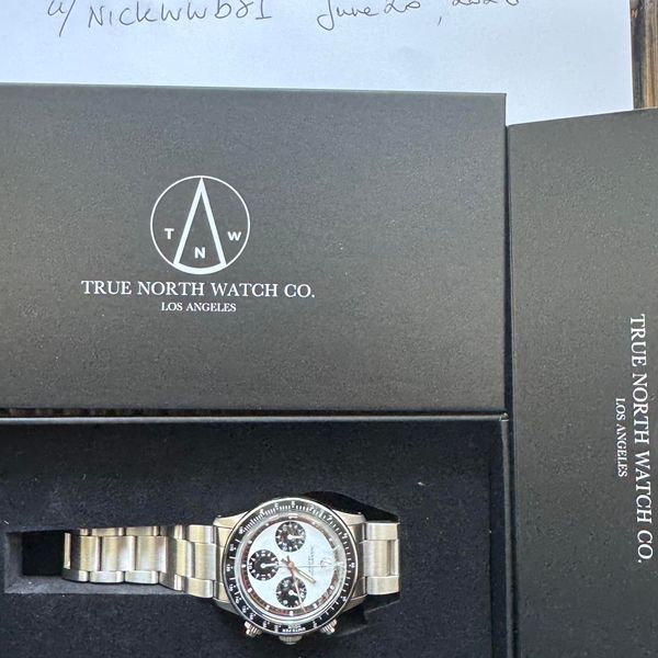 [WTS] True North Watch Co VRT (Vintage Rally Timer) White L…