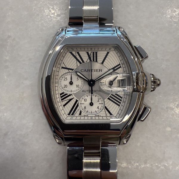 Cartier Roadster XL Chronograph- 43mm - ref. W62006X6