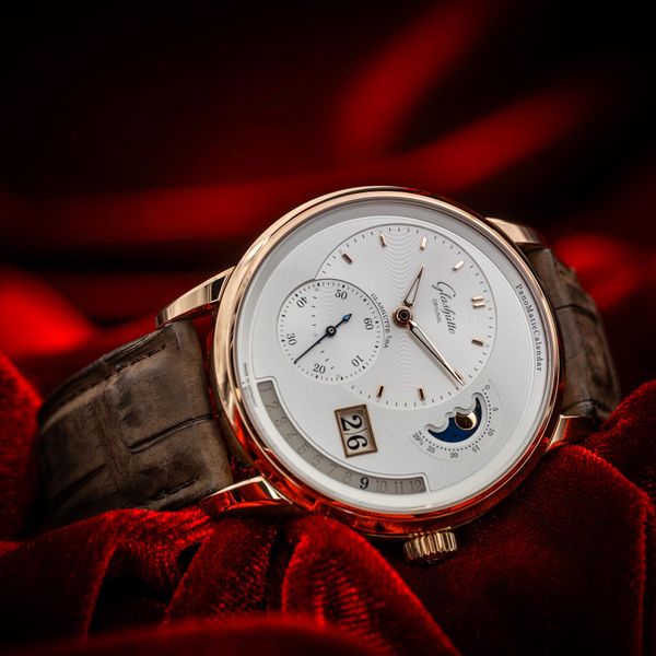 [WTS] Glashutte Original PanoMatic Calendar 18K Red Gold Si…