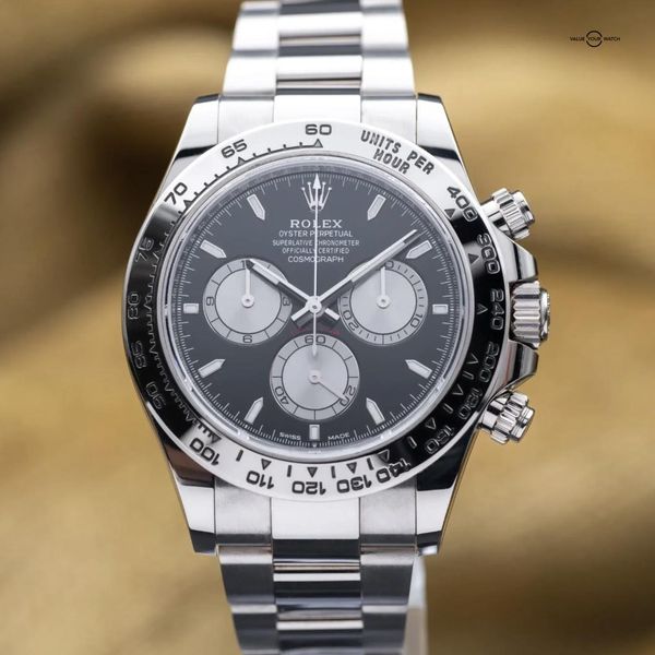 FS: Rolex Daytona Cosmograph 40mm White Gold Black Dial – 1…