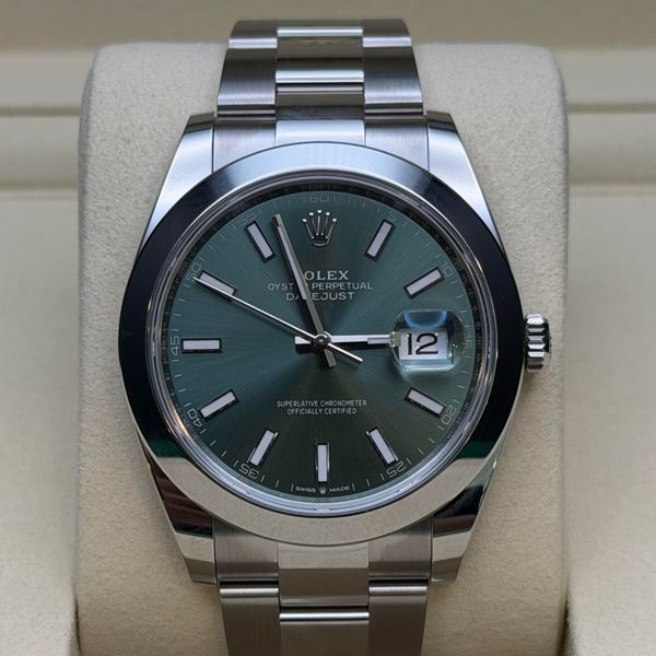 [WTS] Brand New Rolex Datejust 41 Ref. 126300 “Mint Green” …