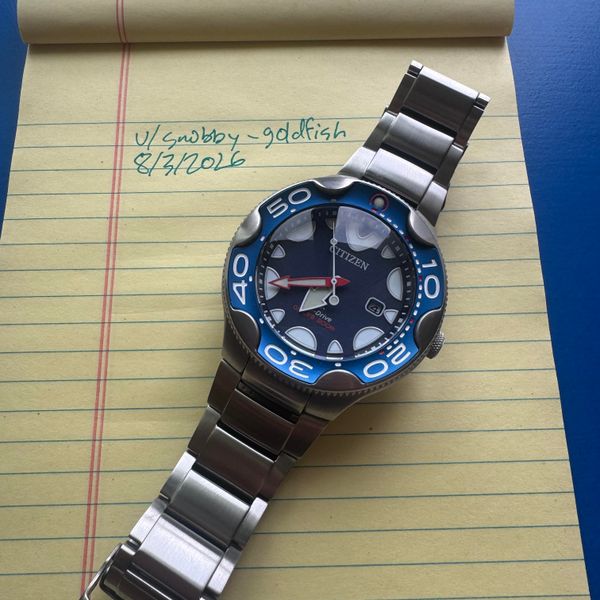 [WTS] Citizen Promaster Dive "Orca" Blue - Steel Bracelet +…