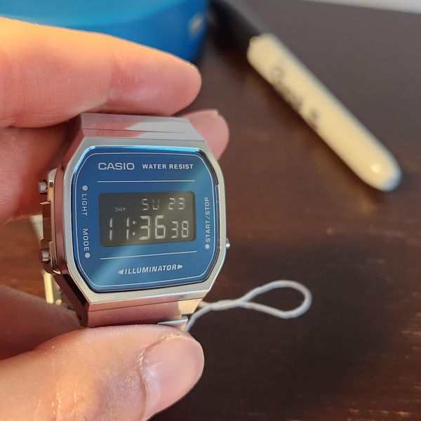 [WTS] Used Casio Digital A168WEM-2B $35